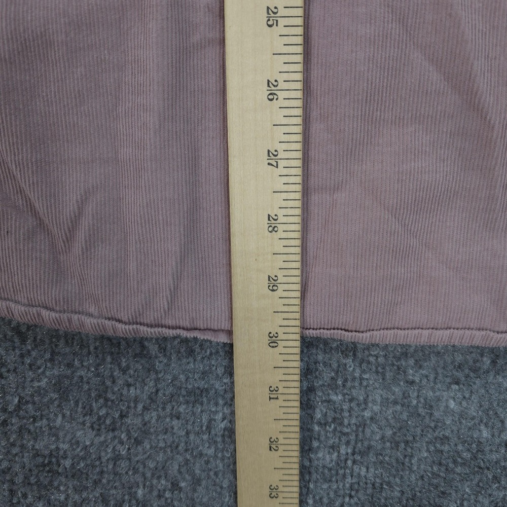 Criquet Shirt Mens Large Pink Corduroy Pearl Snap Western Button Up Casual Prep - Picture 9 of 11